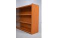vintage ps system teak cabinet with glass doors for sale