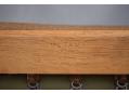 Stamped to seat frame with maker and designer names