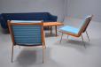 Vintage teak framed BOOMERANG chair from 1954 - Peter Hvidt & Orla Molgaard design
