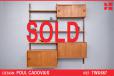 Poul Cadovius design 2-bay ROYAL system in teak - view 1