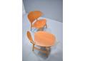 Fritz Hansen produced Shell chair model FH1936 designed by Hans Wegner