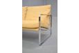 Vintage tan leather 3 seat sofa by Fabricius & Kastholm - view 9