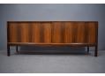 Spacious and elegant sideboard in rosewood. Danish design. 