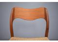 Stunning curved frame with rich oiled teak finish.