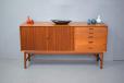 Vintage teak sideboard designed by Peter Hvidt & Orla Molgaard - view 2