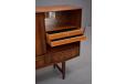 1960s E W Bach design rosewood sideboard with sliding doors produced by Sejling Skabe