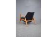 Beautiful and sculptural armchair in original upholstery - Ib kofod Larsen design