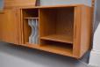 Modular teak 3-bay FM System by Kai Kristiansen - view 9