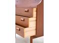 3 equal depth drawers offer lots of storage.