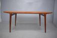 Fixed into place at production the legs have a slight splayed stance ensuring the stability of the table