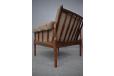 Vintage rosewood armchair in new leather upholstery by Torbjorn Afdal - view 10