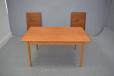 Extendable vintage dining table designed by Arne Vodder 1956 -OS17