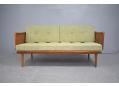 Teak daybed / 2 seat settee designed 1957 by Hvidt & Molgaard