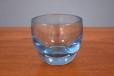 Small blue glass vase by Per Lutken