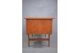 Small vintage teak desk from 1960s with 6 drawers - view 8