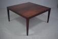 Vinatge rosewood coffee table produced by Haslev, 1965