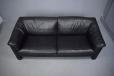 2000s design leather sofa produced by Danish Mobelfabrik