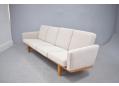 Getama model GE235 light oak framed sofa made by GETAMA