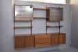 3 section CADO shelving system in vintage rosewood for sale