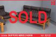 3 Seater sofa in buffalo leather by Skippers Mobelfabrik - view 1