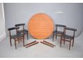 Stunning teak extending dining table made 1952 by FREM ROJLE 