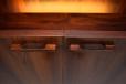 FM System rosewood cabinet with internal light by Kai Kristiansen