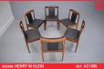 Henry W Klein set of 6 BRAMIN dining chairs - view 1