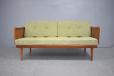 Teak daybed / 2 seat settee designed 1957 by Hvidt & Molgaard