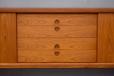 Sideboard model 273 in teak with signature rosewood discs - Madde by Bramin