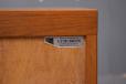Vintage teak 3 door cabinet produced by Chr. Linneberg - view 11