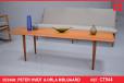 Solid teak coffee table | France & Daverkosen FD516 - view 1