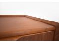 Teak sideboard with 5 drawer storage & internal shelving.