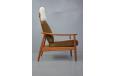 reclining model FD164 armchair in teak designed by Arne Vodder