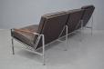 Fabricius & Kastholm design 3 seat sofa in brown leather - view 9