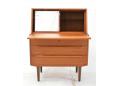 Danish design 1956 writing bureau with mirror.