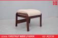 Modern beech footstool produced by Farstrup - view 1