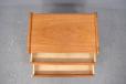 Vintage teak 2-drawer bedside table | Kai Kristiansen Design - view 9