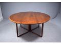 Rare gateleg table 1964 design by Helge Sibast.