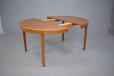 Round teak dining table by Randers Mobelfabrik - view 6