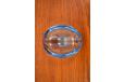 Holmegaard  oval glass ashtray design by per lutken
