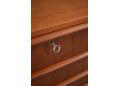 The top drawer is lockable and 1 No.2 key is supplied.