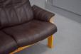 High back 3 seater sofa made by Skippers Mobelfabrik in the 1970s