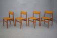 Anderstrup Mobelfabrik set of 4 dining chairs in teak for sale