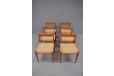 Carver chair and side chairs from BRAMIN 473 serie - Model 7 and Model 5