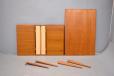 Niels Moller design dining table in vintage teak - view 9