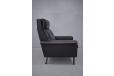 Very comfortable and supportive high back leather armchair 