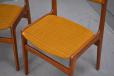 Set of 4 teak frame dining chairs for reupholstery | Anderstrup Mobelfabrik - view 11