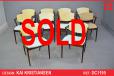 RARE Set of 10 Model 42 dining chairs in Vintage rosewood | Kai Kristiansen - view 1