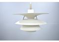 Vintage Charlottenborg XL pendant designed by Poul Hennigsen. SOLD