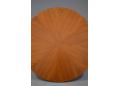 Stunning top laid with pattern teak in V shape to reflect legs.
